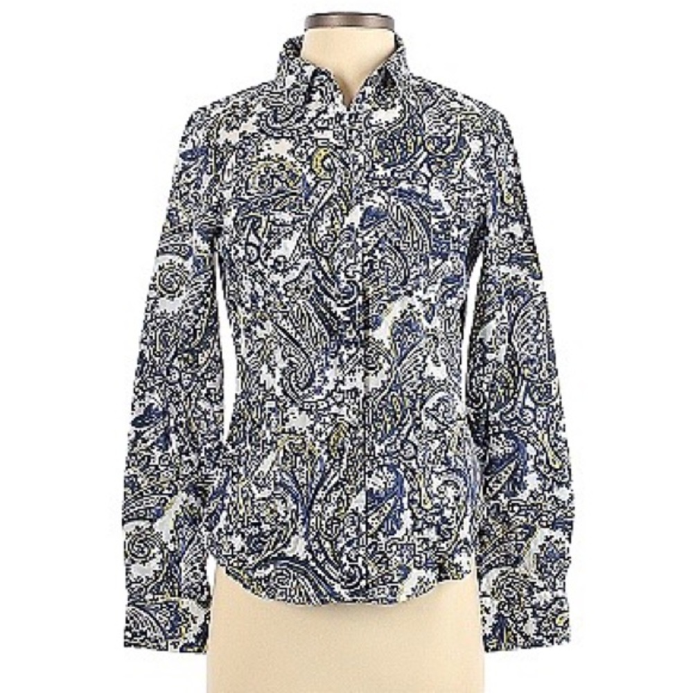 MICHAEL Michael Kors Long Sleeve Button-Down Shirt - Picture 1 of 7